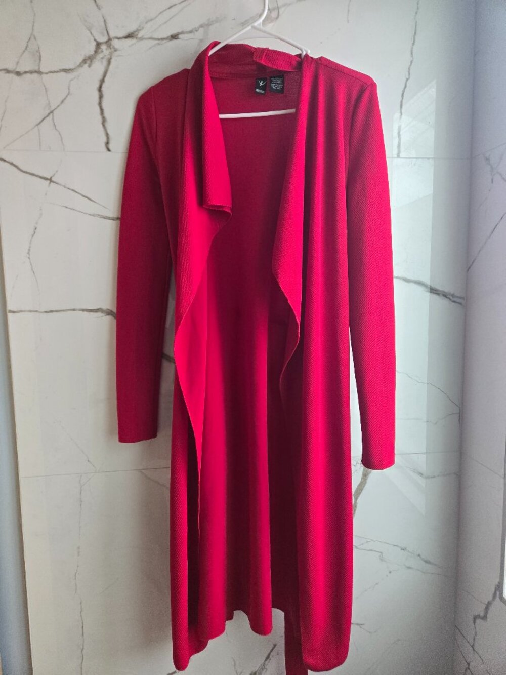 Windsor Red Longline Cardigan Shrug